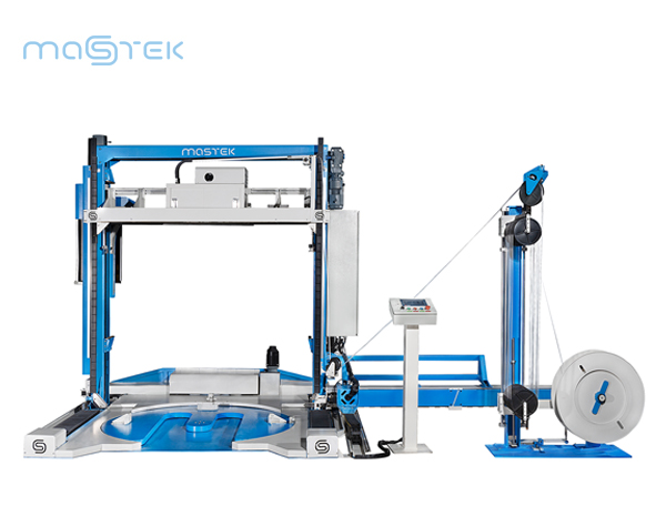 MK900全自动打包缠绕一体机